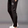 Speed tight fit running track pant-Black