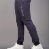 Printed stretch joggers-Dark grey